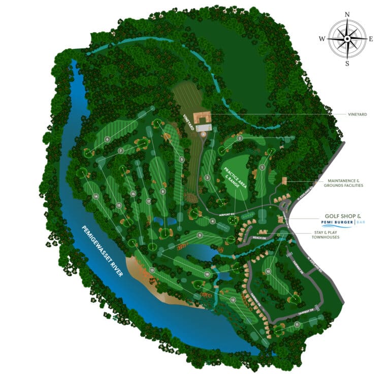 COURSE MAP & CARD ONVC COURSE MAP & CARD ONVC